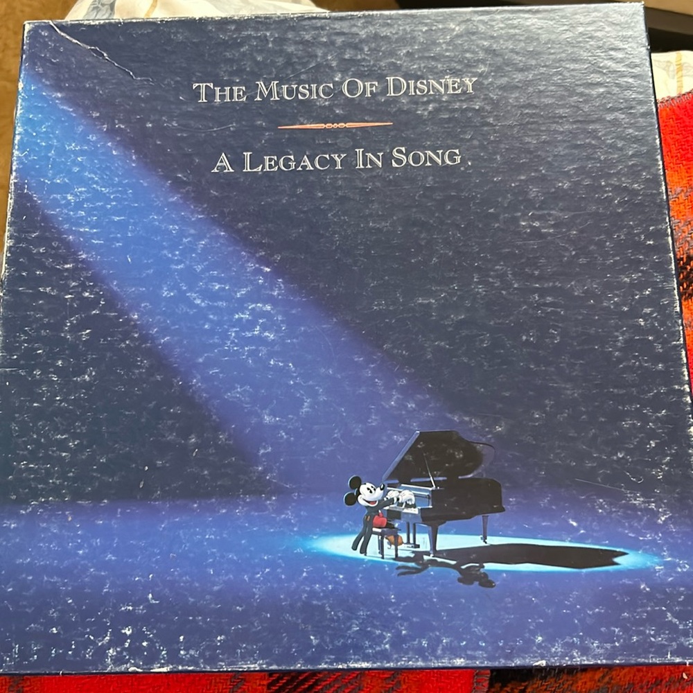 Music of Disney film tracks set, unused but opened.